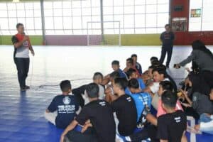 INSERT KONTENT BNNK TRENGGALEK PADA EVENT SMADA TRENGGALEK FUTSAL CHAMPIONSHIP #5 TAHUN 2020