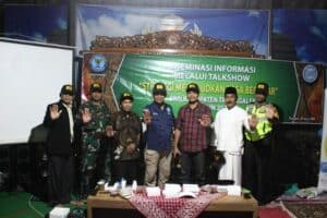 BNNK TRENGGALEK ADAKAN DISEMINASI INFORMASI P4GN MELALUI TALKSHOW DI DESA WATULIMO