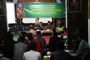 BNNK TRENGGALEK ADAKAN DISEMINASI INFORMASI P4GN MELALUI TALKSHOW DI DESA WATULIMO