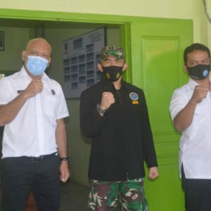 Kepala BNNK Trenggalek Menerima Kunjungan dari Dandim 0806 Trenggalek