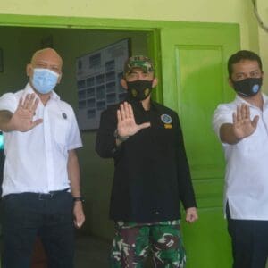 Kepala BNNK Trenggalek Menerima Kunjungan dari Dandim 0806 Trenggalek