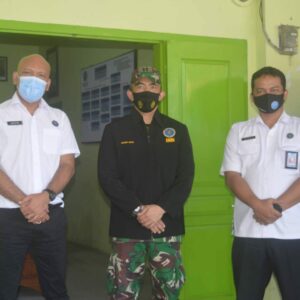 Kepala BNNK Trenggalek Menerima Kunjungan dari Dandim 0806 Trenggalek