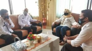 Kepala BNNK Trenggalek Melaksanakan Audiensi, sekaligus Bersilaturahmi dengan Kepala Kejaksaan Negeri Trenggalek
