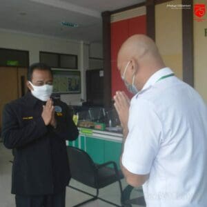 Kepala BNNK Trenggalek melakukan Kunjungan di Pengadilan Negeri Trenggalek