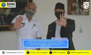 Kepala BNNK Trenggalek Bersilaturahmi dengan Bupati Trenggalek