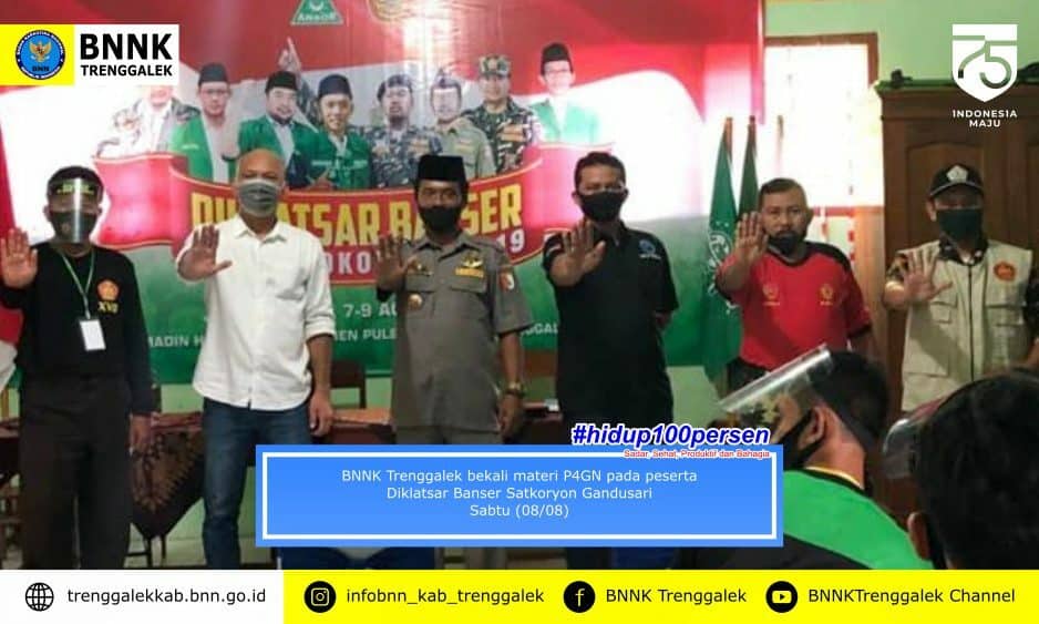 Sosialisasi P4GN pada Kegiatan Diklatsar Banser Satkoryon Gandusari