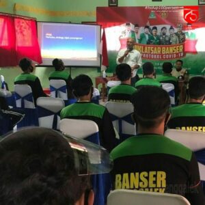 Sosialisasi P4GN pada Kegiatan Diklatsar Banser Satkoryon Gandusari
