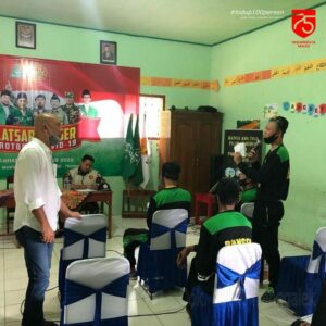 Sosialisasi P4GN pada Kegiatan Diklatsar Banser Satkoryon Gandusari