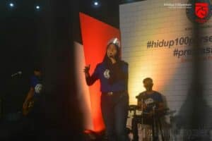 Produktif di Masa Pandemi BNNK Trenggalek mengadakan Konser Virtual Hidup 100 Persen