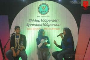 Produktif di Masa Pandemi BNNK Trenggalek mengadakan Konser Virtual Hidup 100 Persen