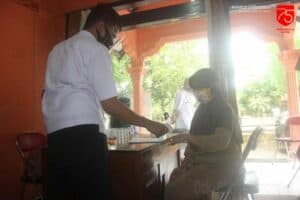Tes Urin Narkoba kepada Pegawai Kesbangpol Kabupaten Trenggalek