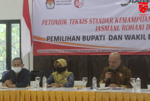 Menjadi Narasumber pada kegiatan Sosialisasi KPU Trenggalek
