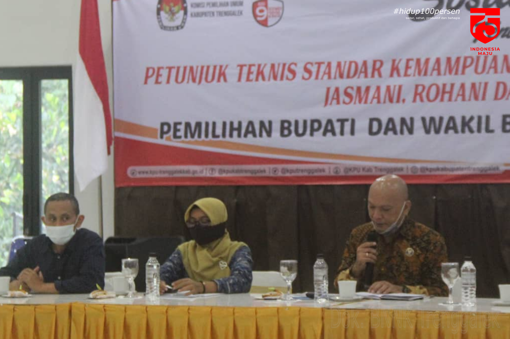 Menjadi Narasumber pada kegiatan Sosialisasi KPU Trenggalek Menjadi Narasumber pada kegiatan Sosialisasi KPU Trenggalek