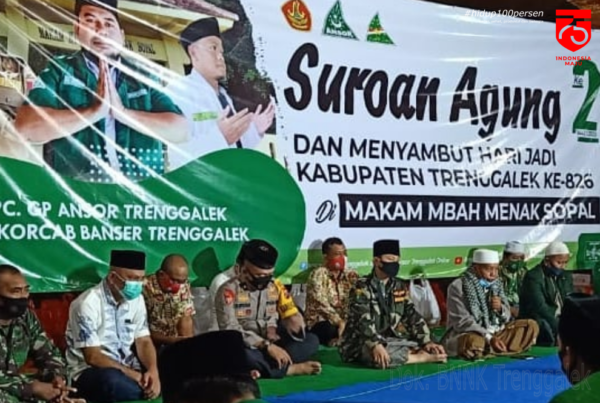 Kepala BNNK Trenggalek Menghadiri Acara Suroan Agung dalam Menyambut Tahun Baru Islam