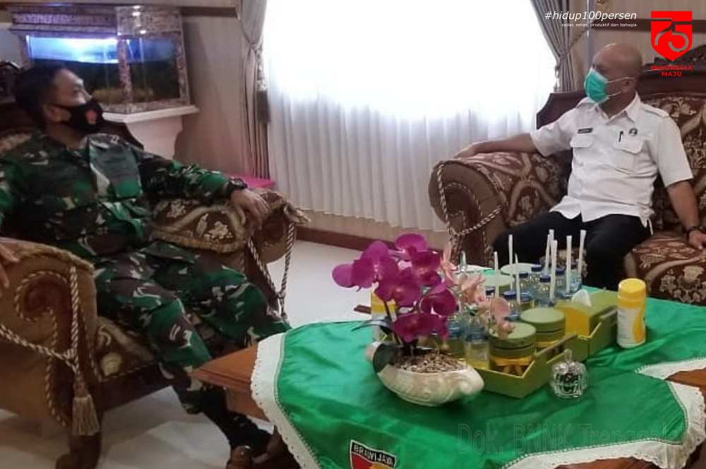 Koordinasi dan Silaturahmi Kepala BNNK Trenggalek dengan Dandim 0806 Trenggalek Koordinasi dan Silaturahmi Kepala BNNK Trenggalek dengan Dandim 0806 Trenggalek