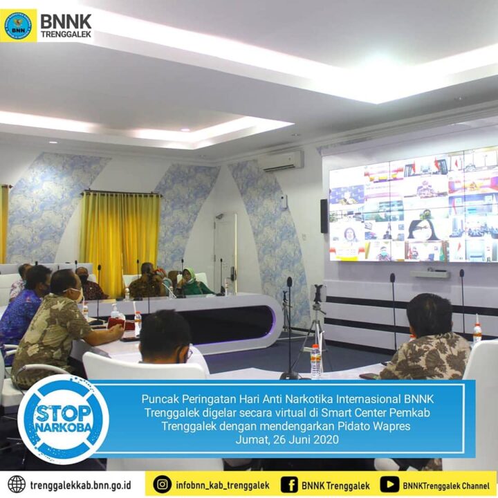 PERINGATAN HANI TAHUN 2020 VIRTUAL BNNK TRENGGALEK