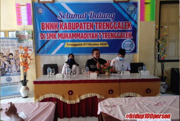 Monitoring Pemberdayaan Masyarakat di Lingkungan Pendidikan dengan mengunjungi Sekolah SMK Muhammadiyah 1 Trenggalek