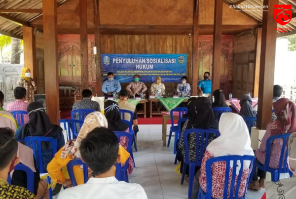 Hari Kedua Penyuluhan/Sosialisasi Hukum Bersama Biro Hukum Setda Provinsi JATIM di Desa Watukarung, Kecamatan Pringkuku, Kabupaten Pacitan