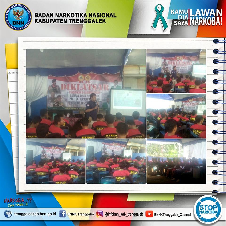 Memberikan Materi P4GN pada Kegiatan DIKLATSAR BANSER Watulimo Memberikan Materi P4GN pada Kegiatan DIKLATSAR BANSER Watulimo