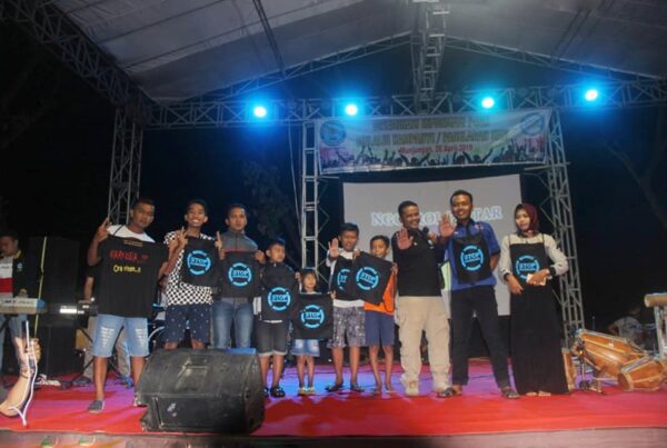 Desiminasi Informasi P4GN Melalui Kampanye/Pagelaran Seni di Kecamatan Munjungan