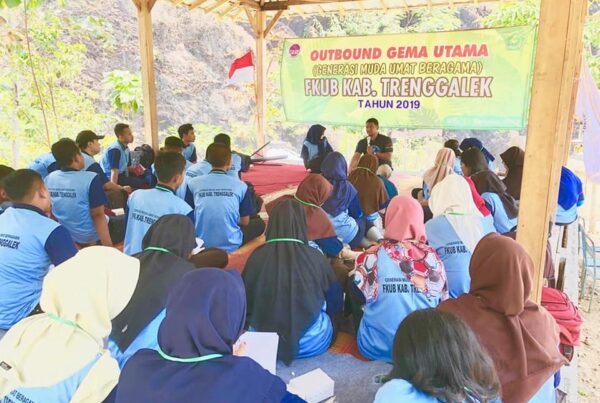 Penyuluhan P4GN pada Kegiatan Outbound Generasi Muda Umat Beragama (Gema Utama) FKUB Kabupaten Trenggalek Penyuluhan P4GN pada Kegiatan Outbound Generasi Muda Umat Beragama (Gema Utama) FKUB Kabupaten Trenggalek