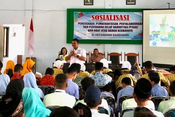 Sosialisasi P4GN dan Obat Keras Berbahaya di Wilayah Kecamatan Gandusari