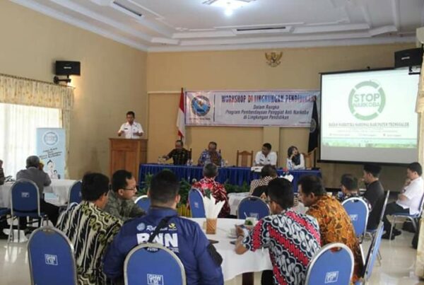 Workshop di Lingkungan Pendidikan dalam rangka Program Pemberdayaan Penggiat Anti Narkoba di Lingkungan Pendidikan