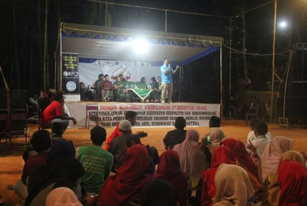Dialog Kepemudaan bersama Masyarakat dan Pemuds Desa Siki, Dongko