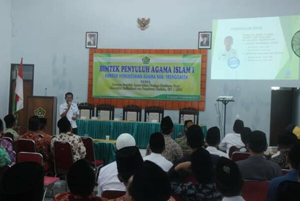Penyuluhan P4GN kepada sejumlah Penyuluh Agama Islam Angkatan 1 di Kabupaten Trenggalek