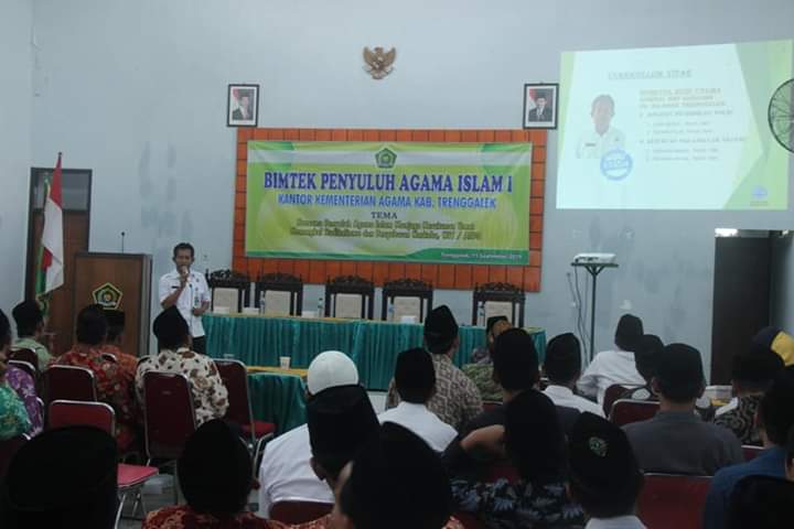 Penyuluhan P4GN kepada sejumlah Penyuluh Agama Islam Angkatan 1 di Kabupaten Trenggalek Penyuluhan P4GN kepada sejumlah Penyuluh Agama Islam Angkatan 1 di Kabupaten Trenggalek