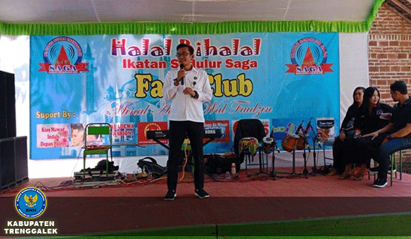 Kampanye Stop Narkoba pada Kegiatan Halal Bihalal Anggota IKATAN SEDULUR SAGA FANS CLUB (ISSFC) dan Masyarakat