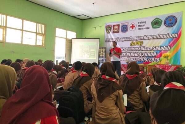 Edukasi dan Informasi P4GN Pada Giat LPK Satuan Organisasi Siswa Sekolah SMKN 1 Suruh