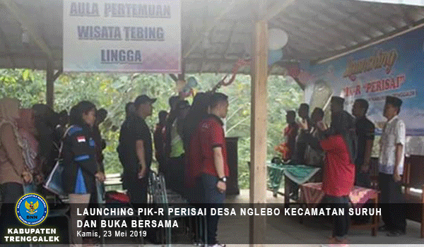 Launching PIK-R Perisai Desa Nglebo Kecamatan Suruh dan Buka Bersama