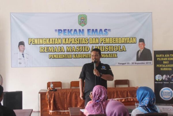 GIAT PENINGKATAN KAPASITAS DAN PEMBERDAYAAN REMAS/MUSHOLLA, BNNK TRENGGALEK AJAK REMAJA MASJID/MUSHOLLA AKTIF DALAM UPAYA PENCEGAHAN DI MASYARAKAT