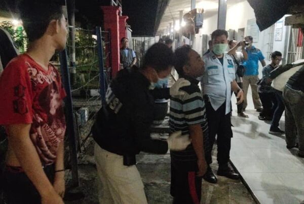 Kegiatan Gabungan bersama Rutan dan Polres Trenggalek melakukan razia penggeledahan di Rutan Kelas II B Trenggalek