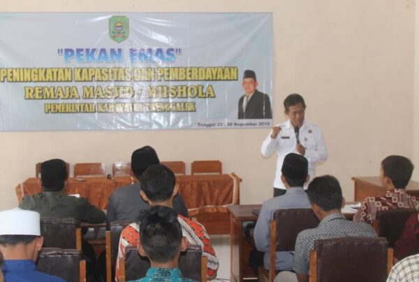 SOSIALISASI BAHAYA NARKOBA DAN SISI HUKUMNYA PADA KEGIATAN PENINGKATAN KAPASITAS DAN PEMBERDAYAAN REMAJA MASJID/MUSHOLA TAHUN 2019