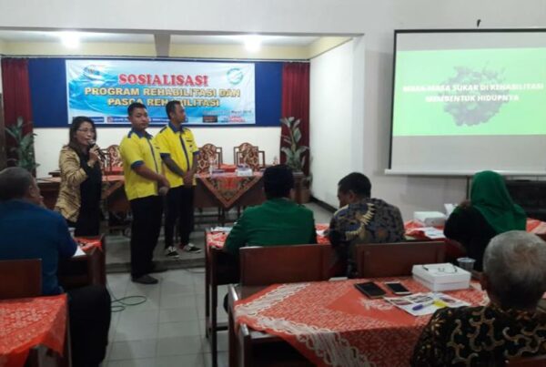 Sosialisasi Program Rehabilitasi dan Pasca Rehabilitasi dalam Rangka Fasilitas Rehabilitasi Narkotika Instansi Pemerintah