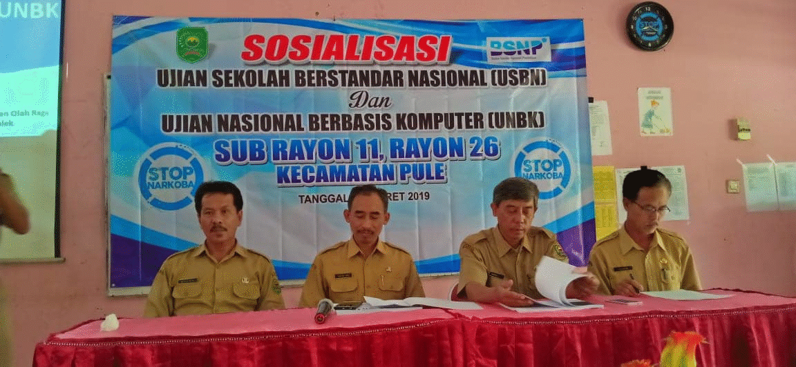 Dukungan Kampanye Stop Narkoba SMP Negeri 1 Pule