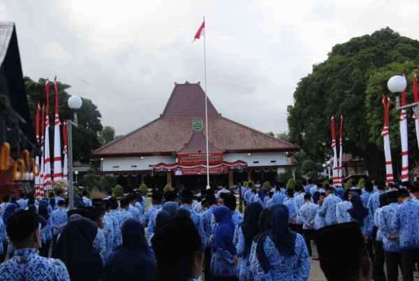 Upacara Hari Lahir Pancasila Bersama Pemerintah Kabupaten Trenggalek