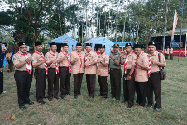 Menghadiri Upacara Pembukaan Jambore Cabang Trenggalek Tahun 2019