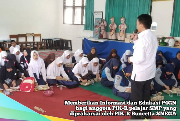 SOSIALISASI BAHAYA NARKOBA PADA KEGIATAN SOSIALISASI DAN BAKTI SOSIAL GENRE TRENGGALEK YANG DI PRAKARSAI OLEH PIK-R BUNCETTA SMPN 3 TRENGGALEK