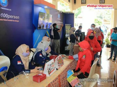 Pojok Konseling BNNK Trenggalek di Kecamantan Munjungan