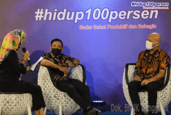 Talkshow dan Launching Konten Video hidup 100 Persen