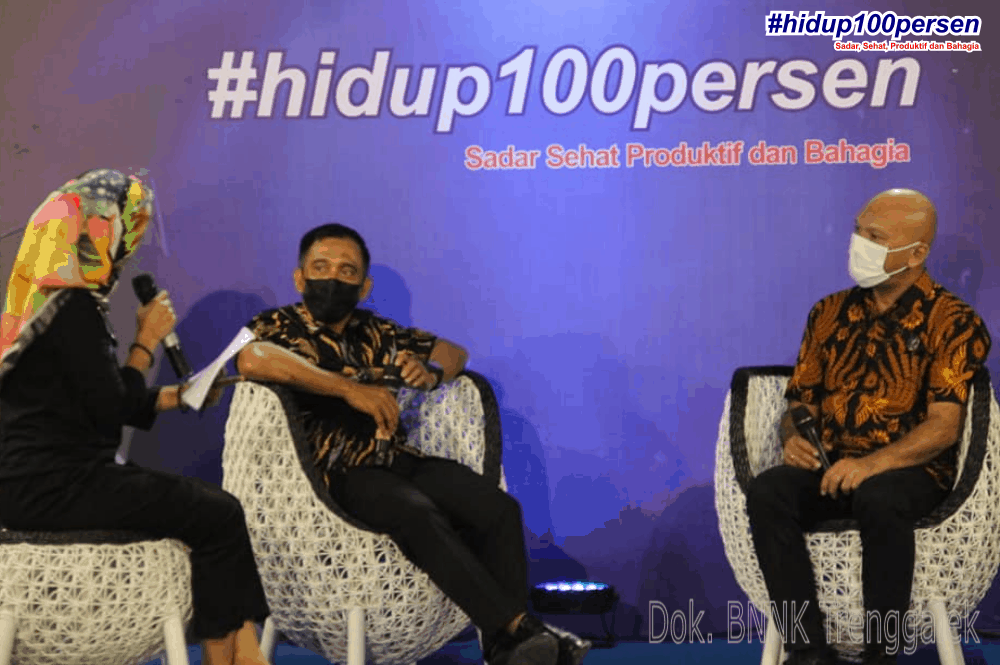 Talkshow dan Launching Konten Video hidup 100 Persen