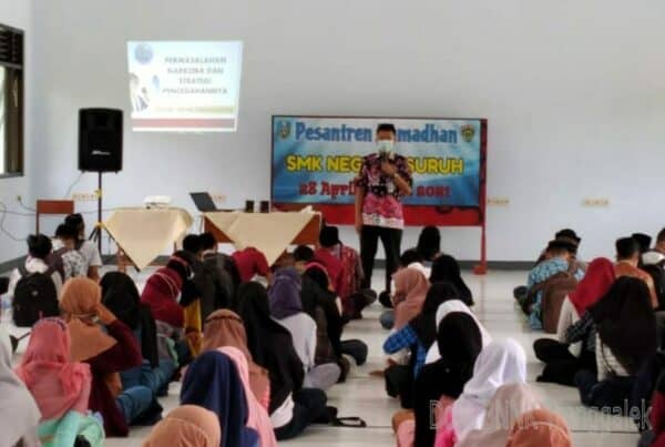 PENYULUHAN P4GN PADA PESANTREN RAMADHAN DI SMKN 1 SURUH