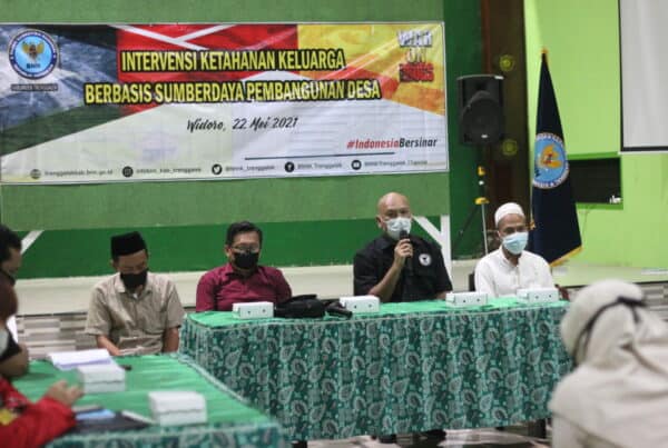 BNNK TRENGGALEK ADAKAN KEGIATAN INTERVENSI KETAHANAN KELUARGA BERBASIS SUMBERDAYA PEMBANGUNAN DESA, DI DESA WIDORO