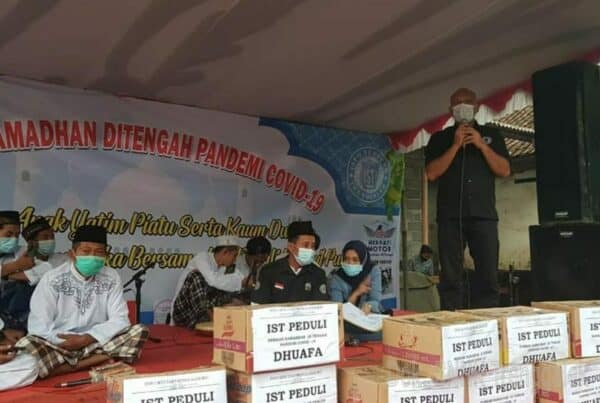 SANTUNAN ANAK YATIM DAN DUAFA BERSAMA KOMUNITAS IST KORWIL PULE