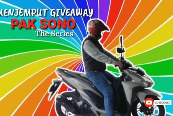 Menjemput Giveaway Pak Sono