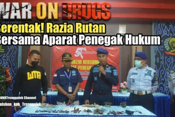 BNN TRENGGALEK RAZIA BERSAMA APARAT PENEGAK HUKUM DI RUTAN TRENGGALEK BNN TRENGGALEK RAZIA BERSAMA APARAT PENEGAK HUKUM DI RUTAN TRENGGALEK