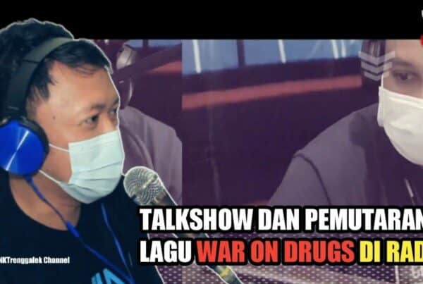 Talkshow dan Pemutaran Lagu WOD di Radio Saga Fm Trenggalek